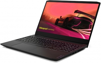 Ноутбук Lenovo IdeaPad Gaming 3 15ACH6 1920x1080, AMD Ryzen 5 3.3 ГГц, RAM 16 ГБ, SSD 512 ГБ, GeForce RTX 3050 Ti, Dos(82K200LTRK)