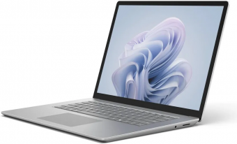 Ноутбук Microsoft Surface Laptop 6 for Вusiness (в коммерческой упаковке) Platinum Ноутбук 13.5", Intel Core Ultra 5 135H, RAM 16 ГБ 256 ГБ, Intel Arc Graphics, Windows Pro, (ZJQ-00026), серебристый, Русская раскладка