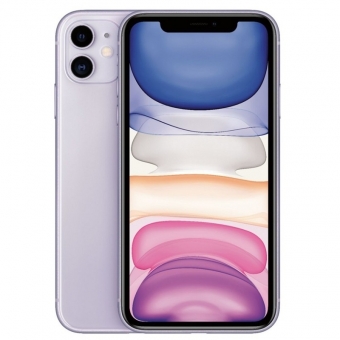 Смартфон Apple iPhone 11 64 ГБ, Dual SIM (nano-SIM), фиолетовый