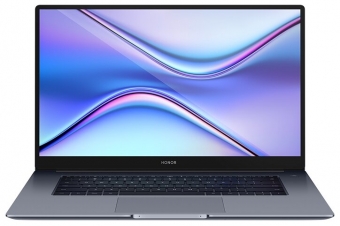 Ноутбук HONOR MagicBook X 15BBR-WAH9 (1920x1080, Intel Core i5 1.6 ГГц, RAM 8 ГБ, SSD 512 ГБ, Win10 Home), 53011VNJ, серый