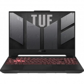 Ноутбук ASUS TUF Gaming A15 FA507XI-HQ014 Ryzen 9-7940HS/16G/512G SSD/15,6" WQHD(2560x1440) 165Hz/RTX 4070 8G/No OS Mecha Gray (90NR0FF5-M00200)