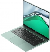 Ноутбук Huawei MateBook 14S HKD-W76, 14.2", LTPS, Intel Core i7 11370H 3.3ГГц, 16ГБ, 512ГБ SSD, Intel Iris Xe graphics , Windows 11 Home, зеленый [53012rtl]