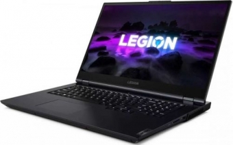 17.3" Ноутбук Lenovo Legion 5 17ACH6 1920x1080, AMD Ryzen 7 5800H 3.2 ГГц, RAM 16 ГБ, SSD 512 ГБ, NVIDIA GeForce RTX 3050, без ОС, 82K00006RK, фантомный синий