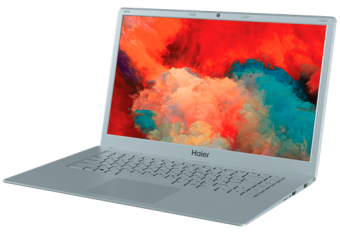 Ноутбук Haier U1500EM (Intel Celeron N4000 1100MHz/15.6"/1920x1080/4GB/64GB eMMC/Intel UHD Graphics 600/Windows 10 Home) TD0036479RU, серый