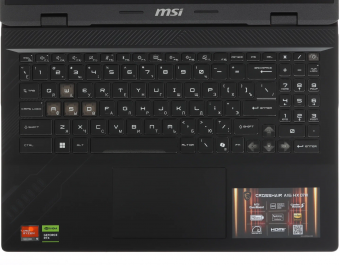 16" Ноутбук MSI Crosshair 16 , AMD Ryzen 9 7945HX, RTX 5070 8ГБ, 2560x1600, IPS, 32ГБ, 1ТБ, RTX 5070 8ГБ, серый