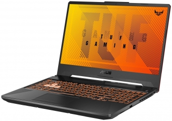 Ноутбук ASUS TUF Gaming F17 FX706HEB-HX103 (1920x1080, Intel Core i5 2.7 ГГц, RAM 8 ГБ, SSD 512 ГБ, GeForce RTX 3050 Ti, без ОС), 90NR0713-M03690, серый